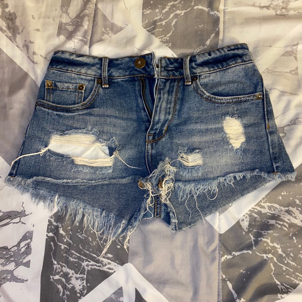 jean shorts